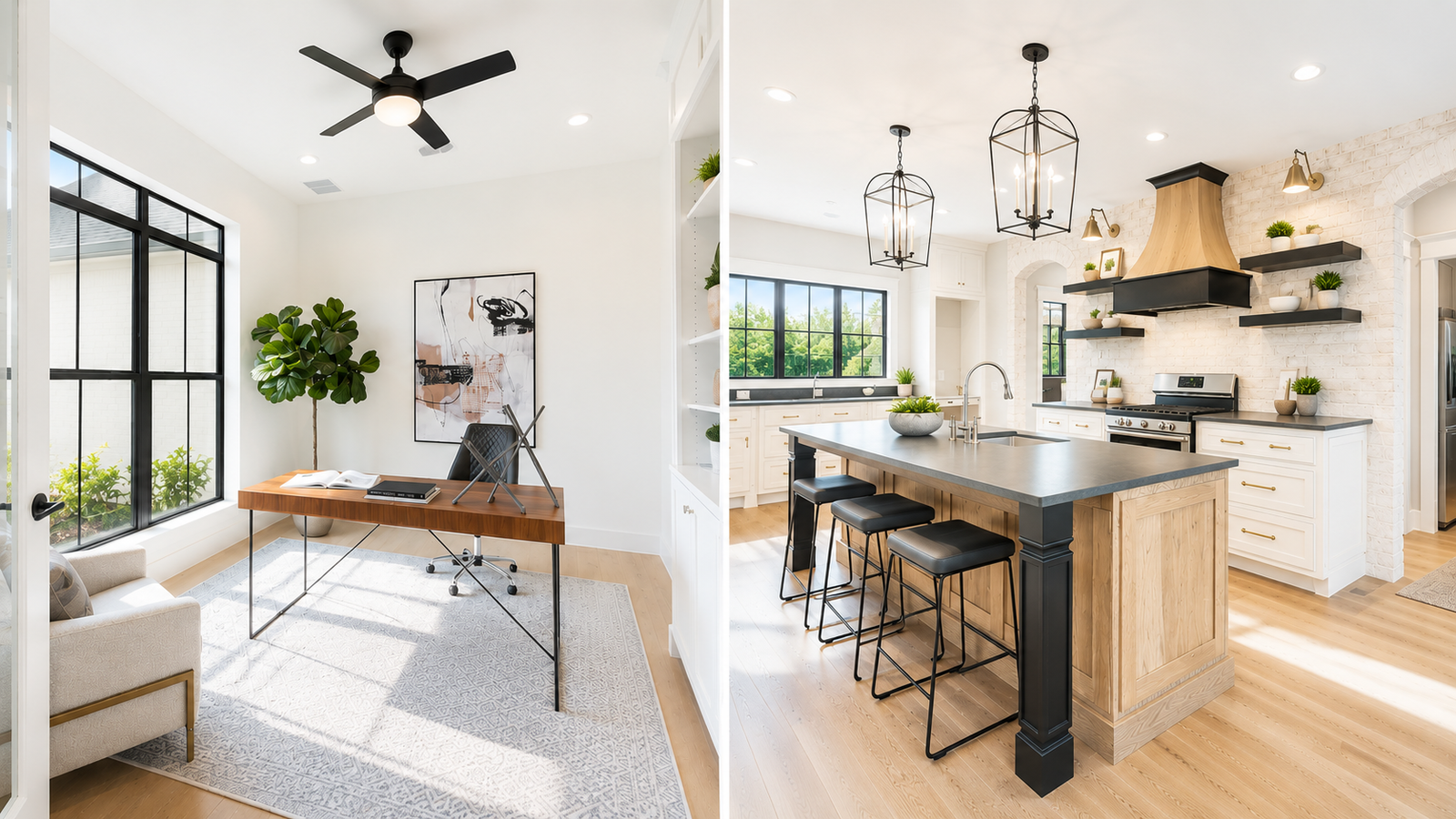 Semi-custom home floor plan and layout