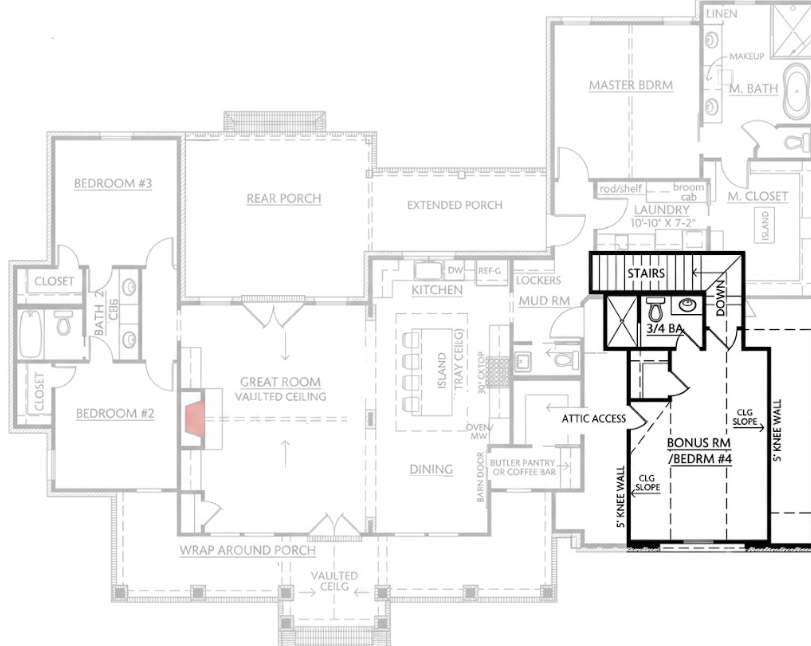The Aspen rendering two