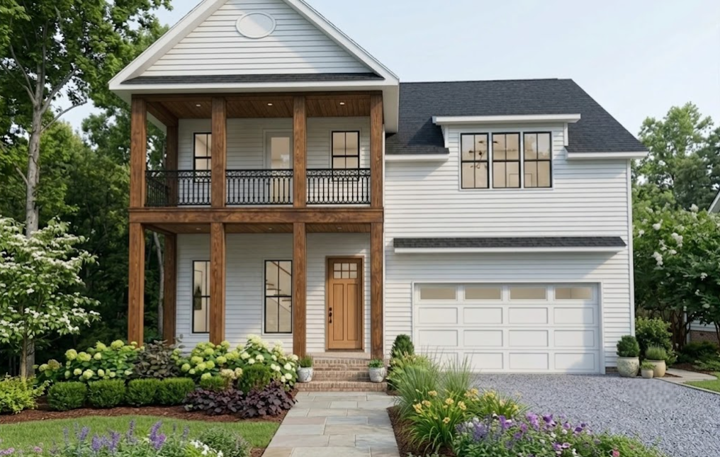 The Hazel exterior rendering