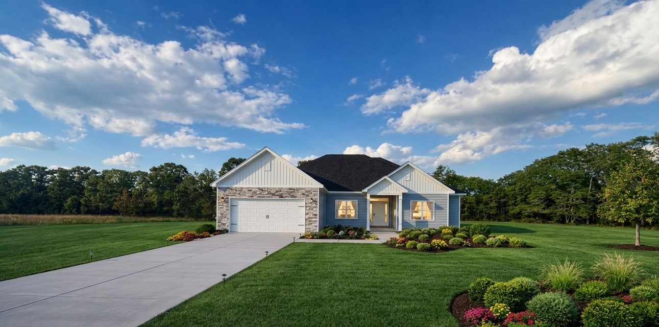 The Pleasant Ridge exterior rendering